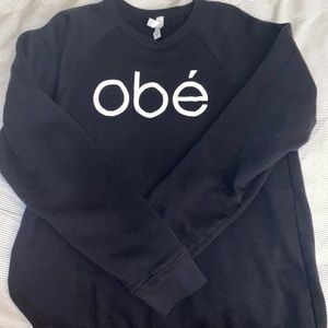 XL Obé Black Crewneck Sweater
